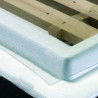 Couvre-cadres PVC transparent  43,5 x 43,5 cm