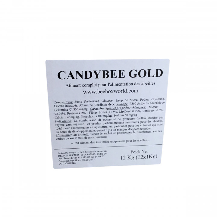 CANDYBEE Gold - Pâte protéinée ++ 1 kg