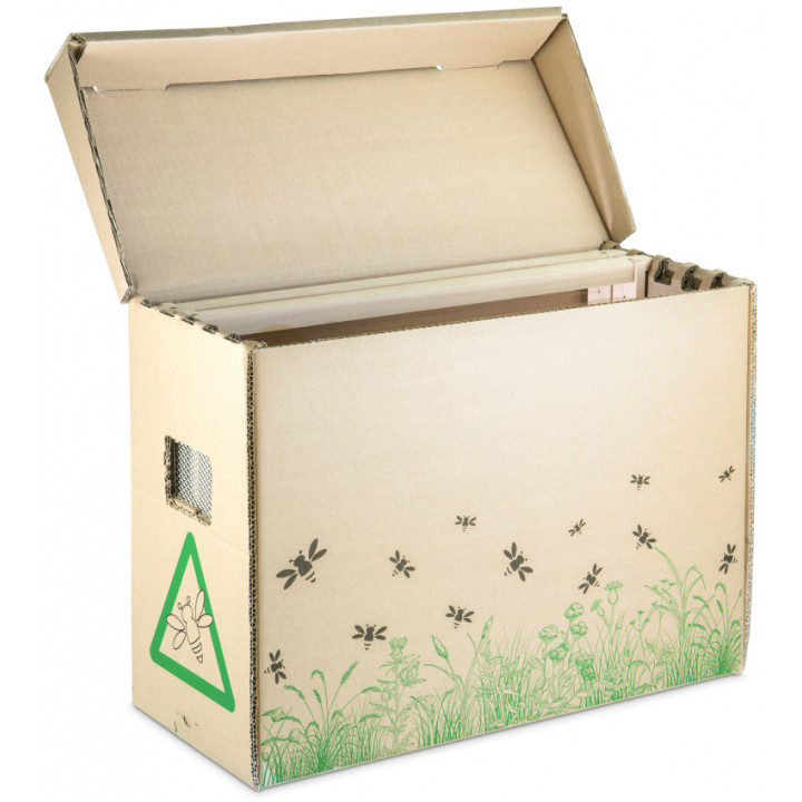 Cette ruchette en carton convient pour les formats de cadres les plus courants.