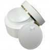 Pot pour crème ApiSina® blanc 50 ml avec couvercle à visser et capuchon de protection