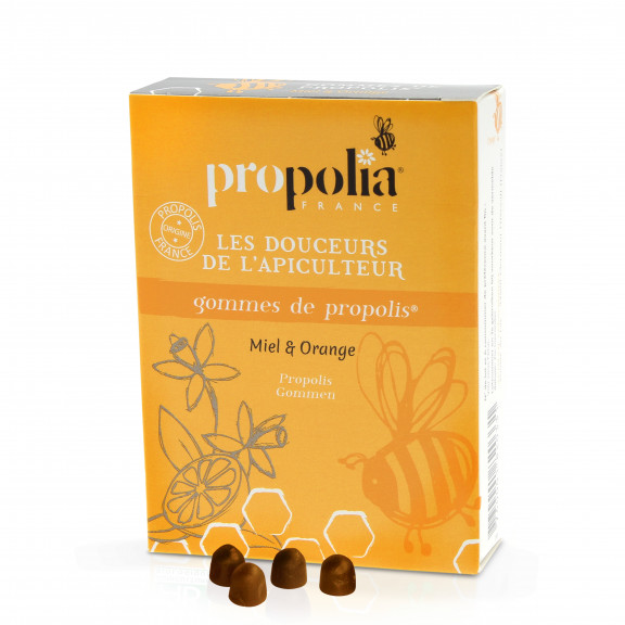 Propolia - Gommes Propolis Miel Orange