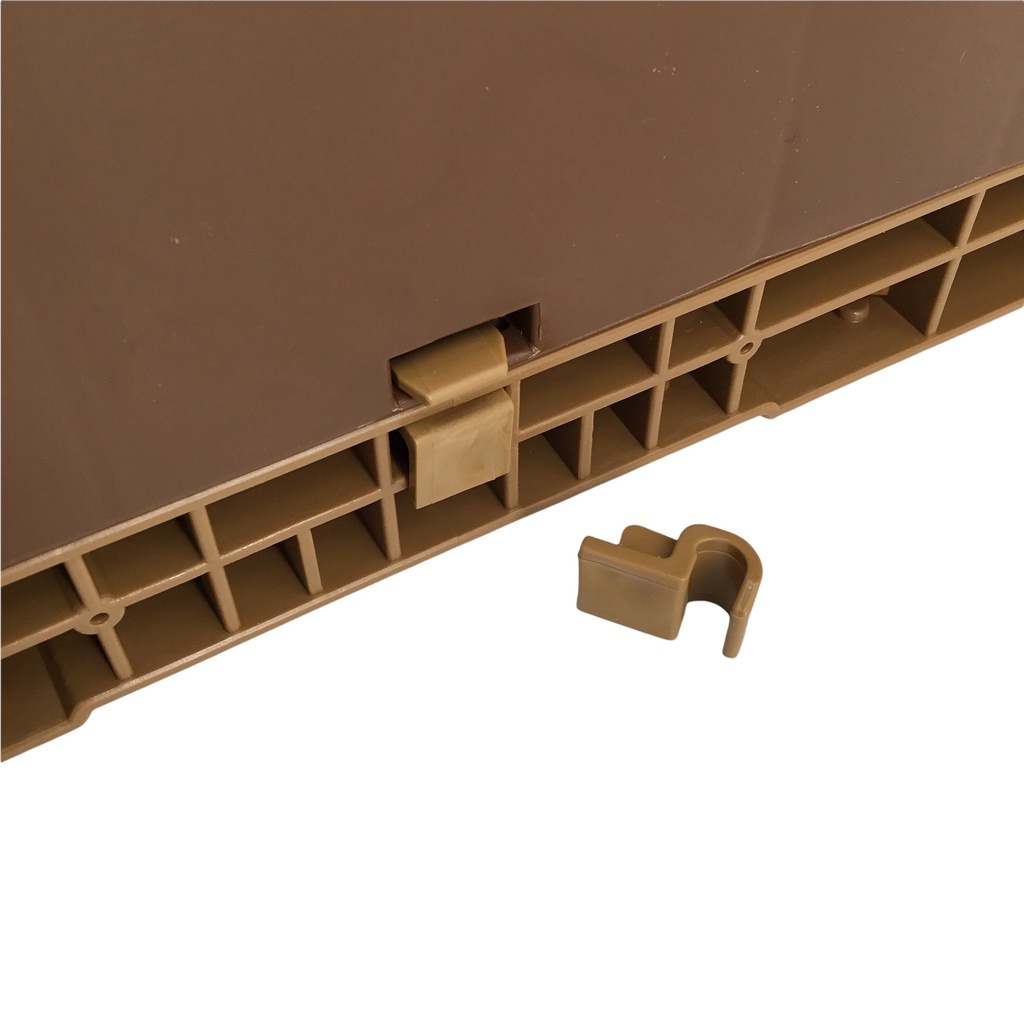 Clips d'assemblage  éléments Nicot - plaquette de 32 pièces