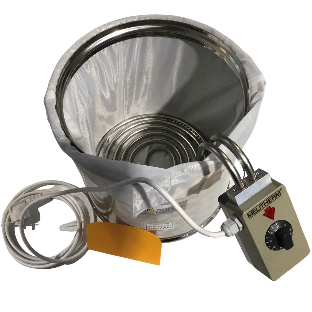 Filtre à miel 50 x 70 cm fixé dans un melitherm (C)