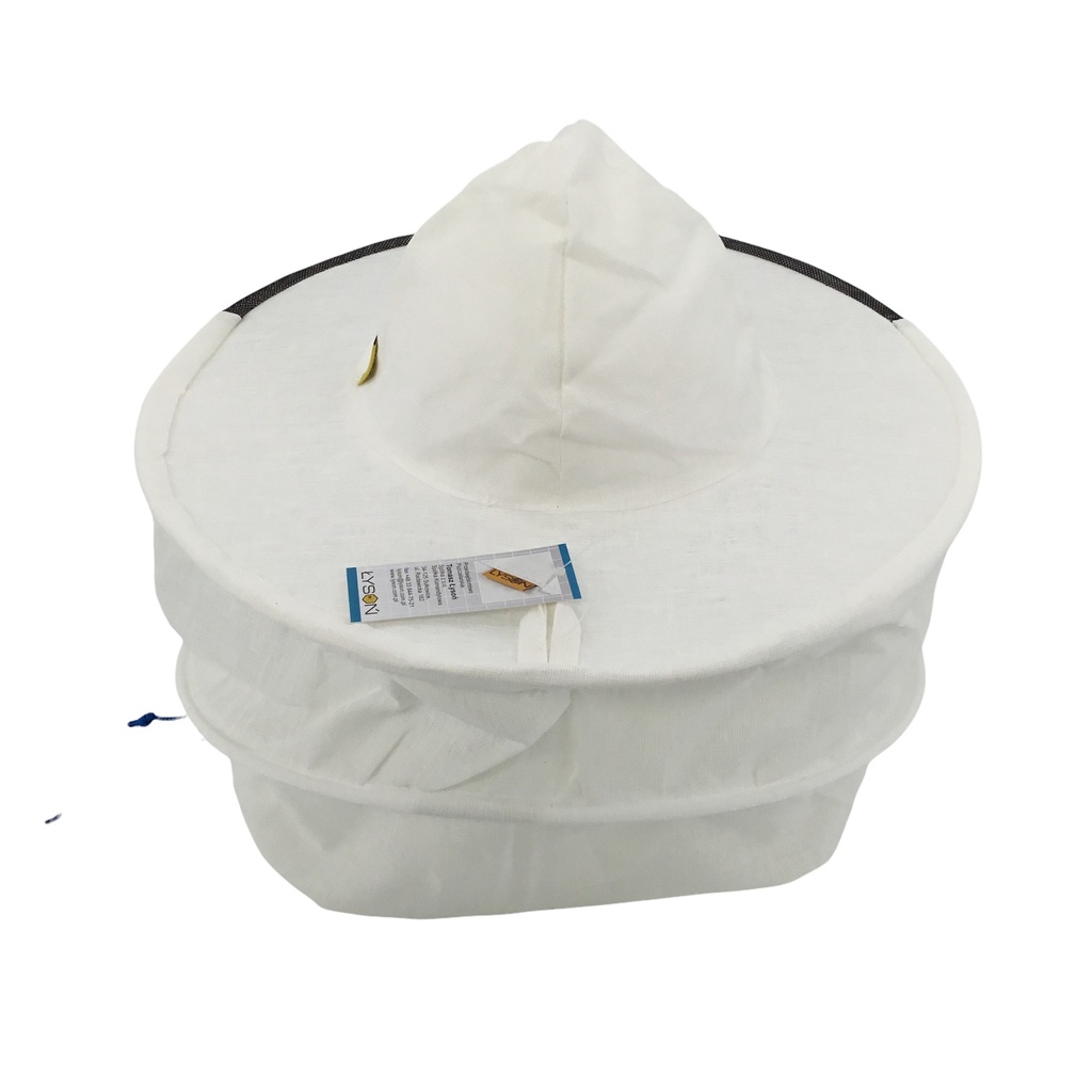 Chapeau d'apiculteur avec toile arrière