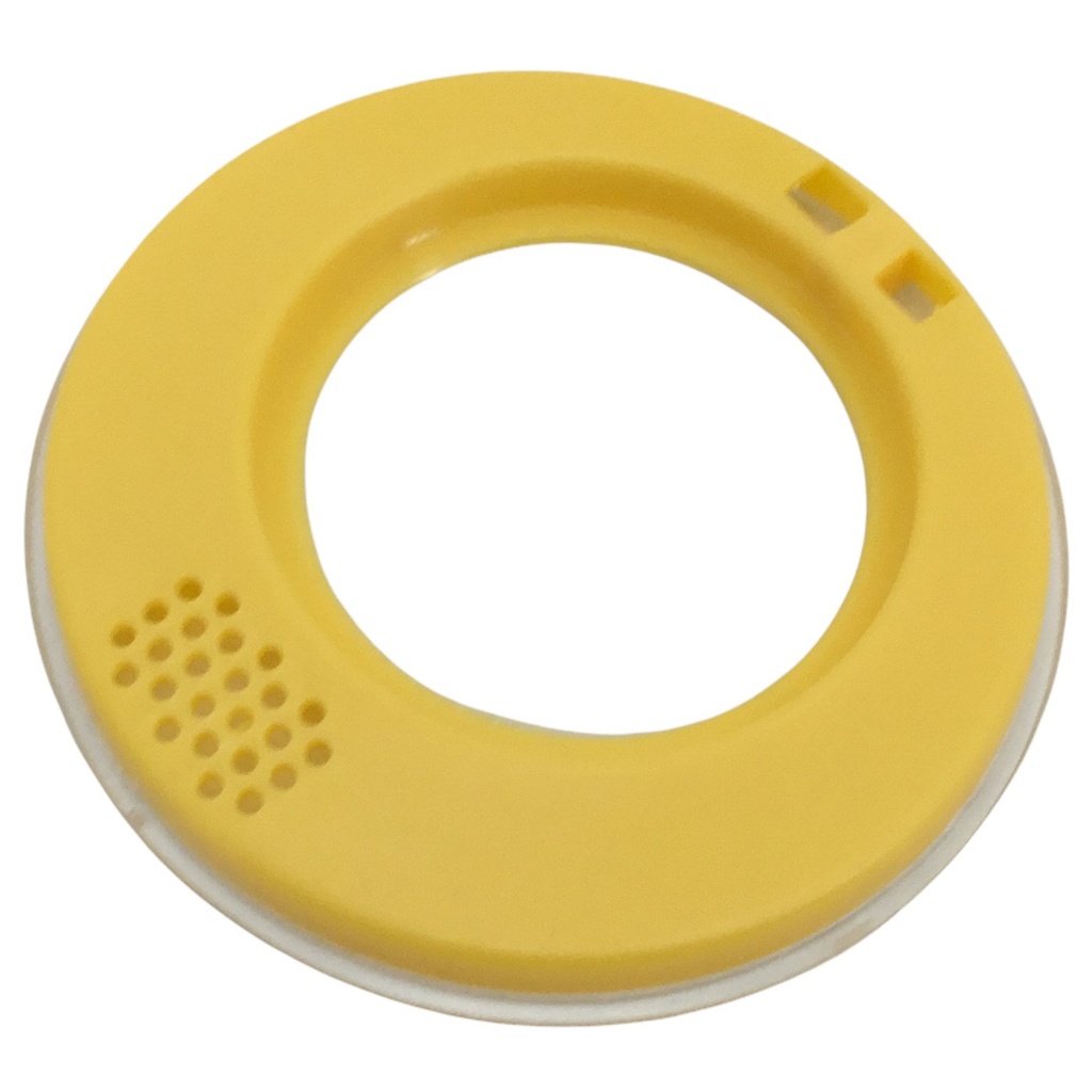 Chasse-abeilles rond à 2 sorties transparent,côté bas