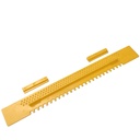 Porte d'entrée IMGUT en PVC couleur: jaune