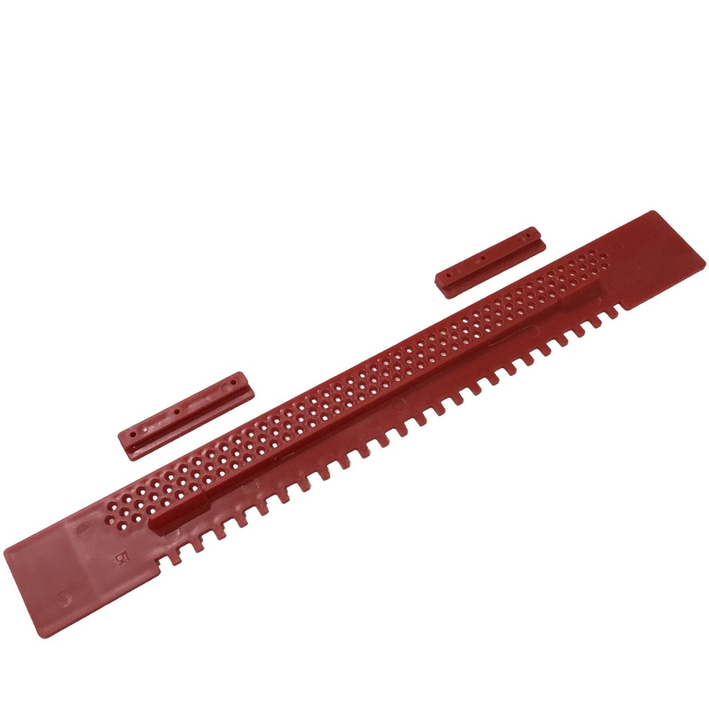 Porte d'entrée IMGUT en PVC couleur: rouge