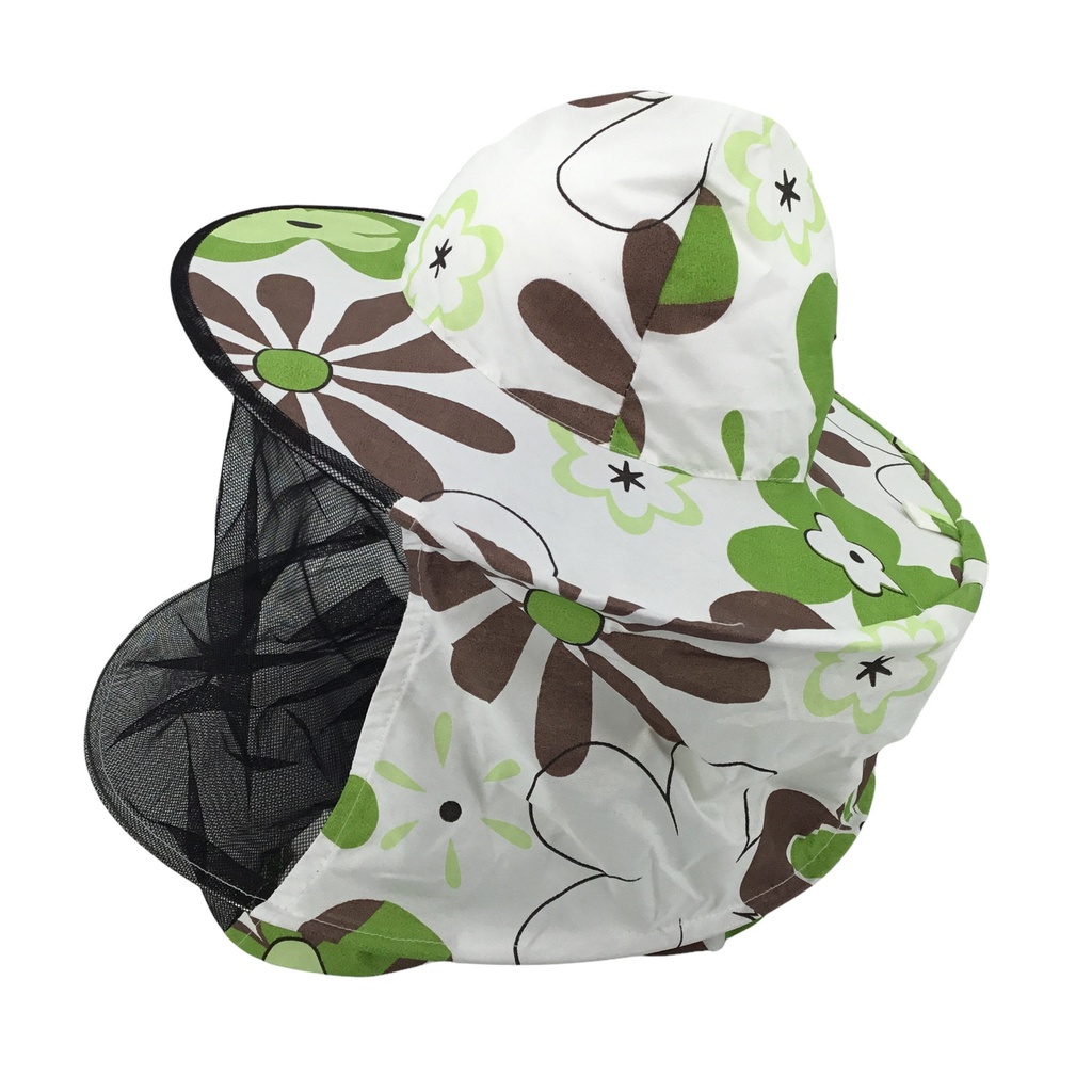 Chapeau voile d'apiculteur avec motifs