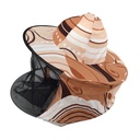 Chapeau voile d'apiculteur avec motifs