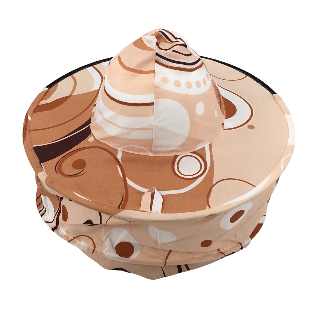 Chapeau voile d'apiculteur avec motifs