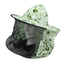 Chapeau voile d'apiculteur avec motifs