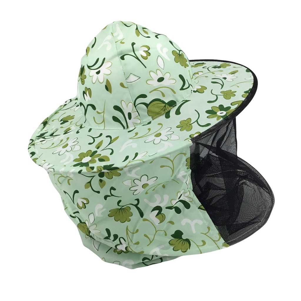 Chapeau voile d'apiculteur avec motifs