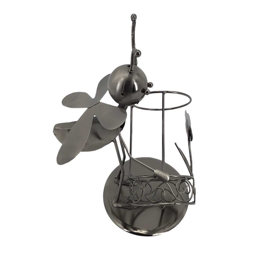 Porte bouteille décoratif métal