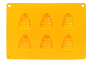 Moule en silicone pour gâteau, chocolat ou savon - RUCHE PAILLE