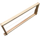 Cadre Premium de hausse Hoffman filé horizontal, rainure pour insérer la feuille de cire