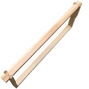 Cadre Premium de hausse Hoffman filé horizontal, vue plongeante