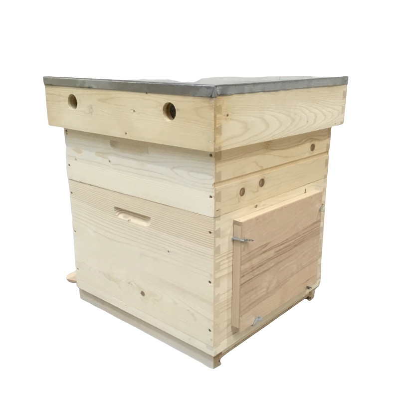 Ruche complète QA avec cadre témoin Double Parois DADANT 12C