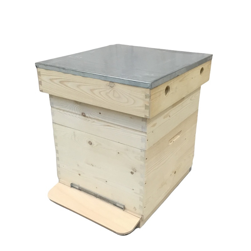 Ruche complète QA avec cadre témoin Double Parois DADANT 12C