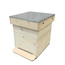 Ruche complète QA avec cadre témoin Double Parois DADANT 12C