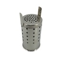 Pot pour enfumoir en inox 80mm