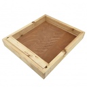 Nourrisseur couvre-cadres en bois pour DB10 double parois