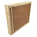 Nourrisseur couvre-cadres en bois pour DB10 double parois