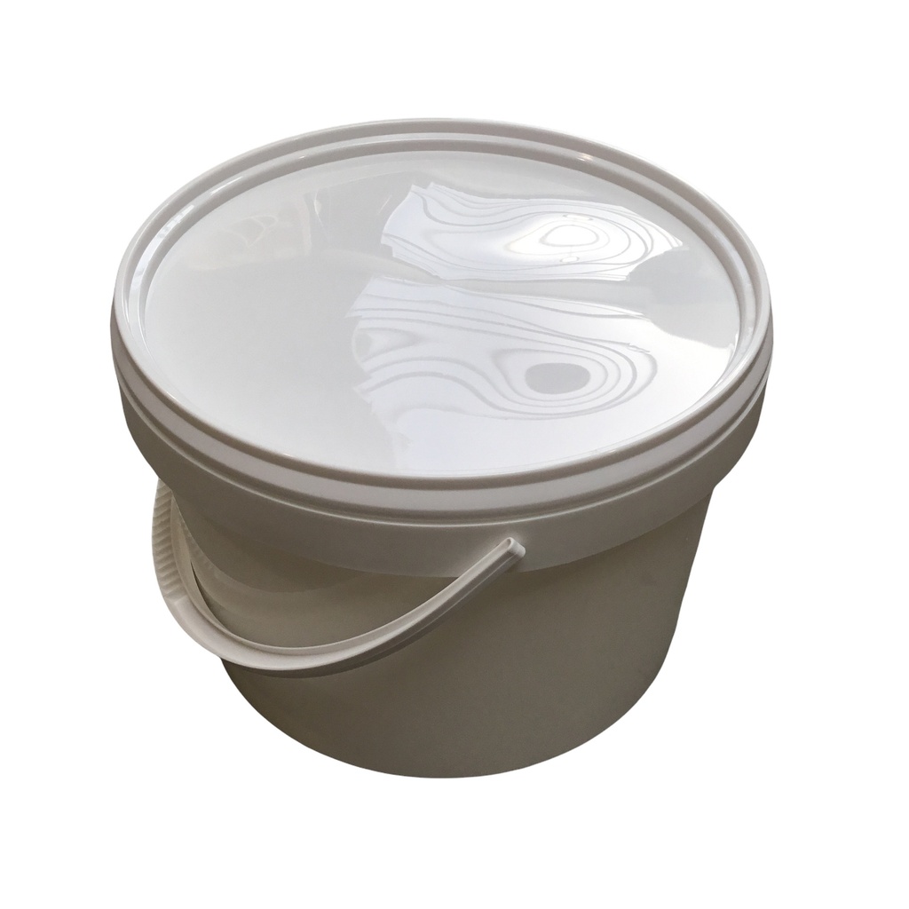 Seau BLANC Polypropylène- 7,4 L - 10 kgs