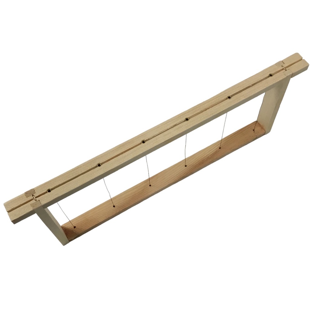 Cadre de hausse WBC ou SIMPLEX avec œillets et filé inox, Fernelmont