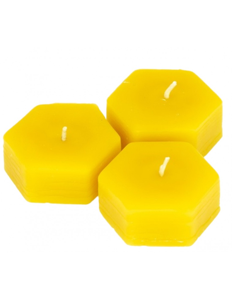 bougies chauffe-plats HEXAGONALES