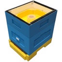 Nourrisseur Lyson 7,5 L pour ruche 10 cadres placé dans hausse Lyson