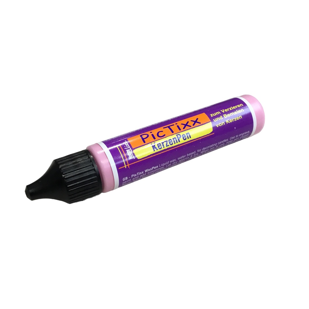 Marqueurs de couleur ROSE LYSON pour décoration de bougies - 29 ml