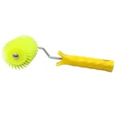 Grand rouleau à désoperculer à longues pointes avec manche, longueur 30 cm