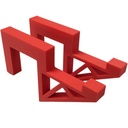 Support FLEXI pour cadres, compatible NICOT Wallonie