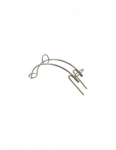Support inox pour tuyaux de DIN40