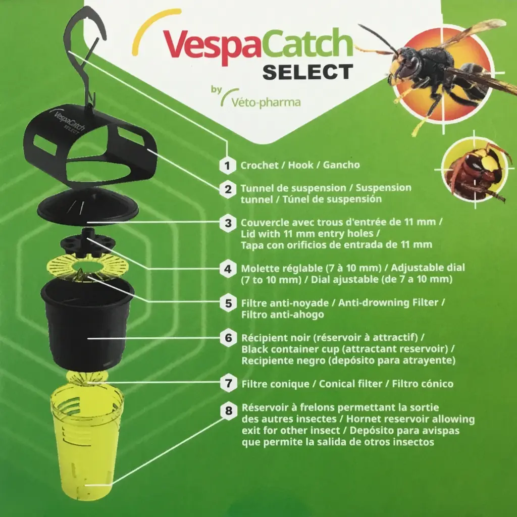 VespaCatch Select, piège à frelons sélectif