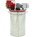 Mélangeur malaxeur 150L - 210Kg avec nouveau contrôleur, vue arrière en Wallonie