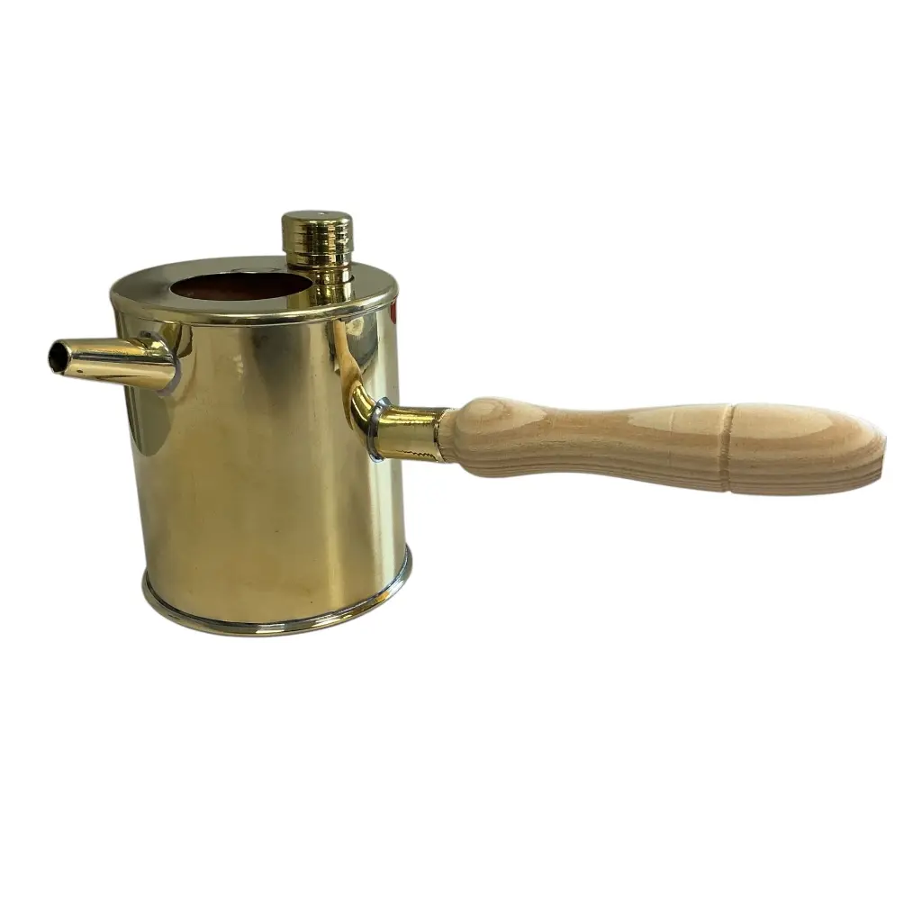 Burette à cire bain marie double paroi en cuivre (2).webp