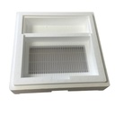 Fond de ruche demi-ventilé avec nourrisseur pour Mini-Plus