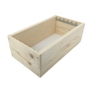 Hausse Dadant 6 cadres mi-bois