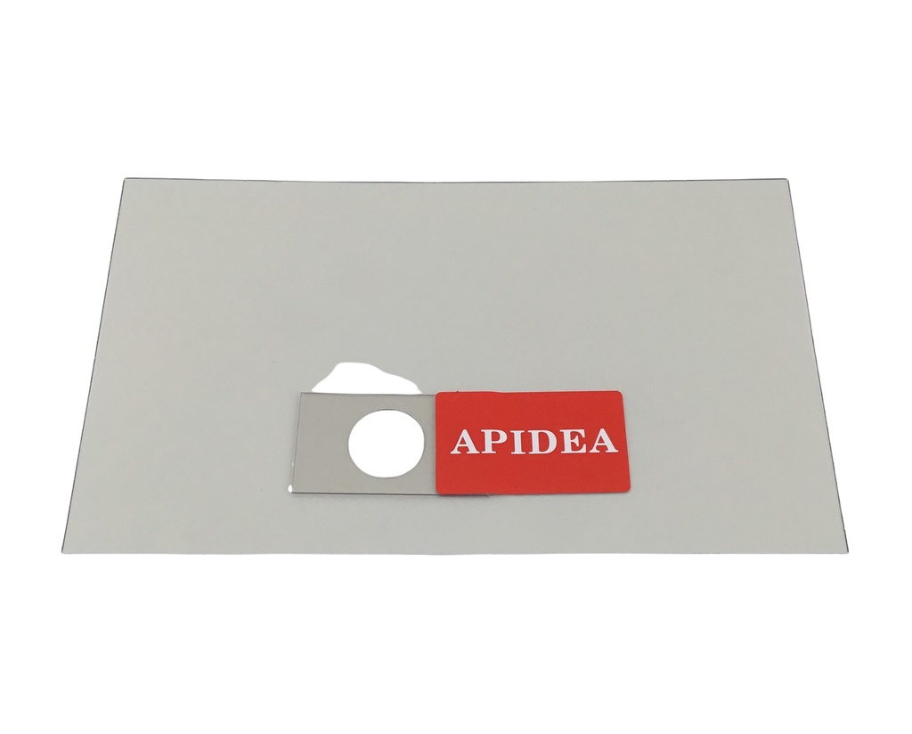 Couvre-cadres PVC transparent pour APIDEA