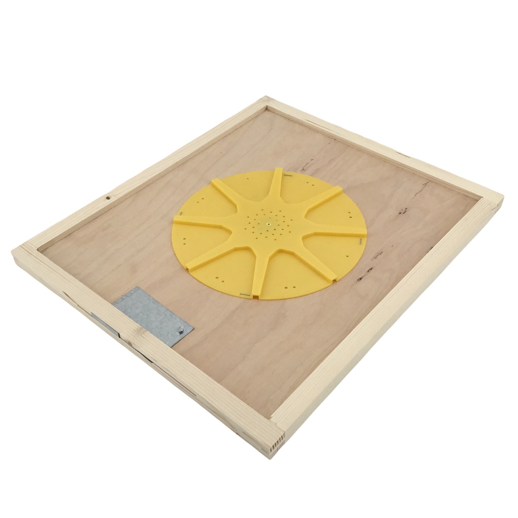 Plateau chasse-abeilles 10 sorties DB 10C avec languette de fermeture