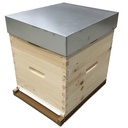 Ruche ECO TENONS  Dadant 10 cadres avec fond nicot