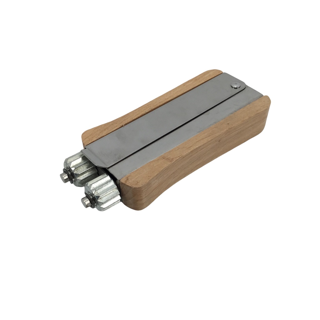 Tendeur zigzag avec manche en bois