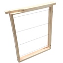 Demi-cadre de corps Dadant DROIT emboîtable