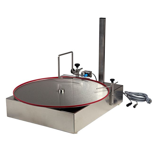 Table tournante pour pompe de remplissage avec détecteur