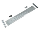 Porte glissière inversable ouvert/fermé en acier