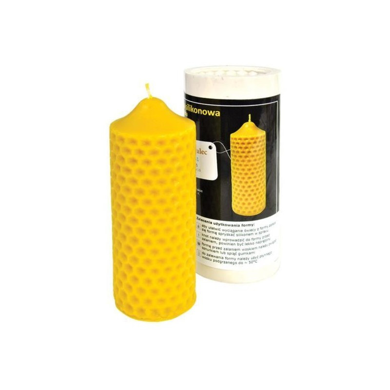 Moule à cire pour bougie - "BEES CYLINDER"