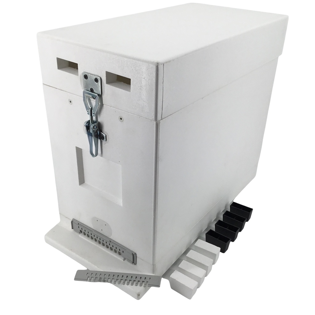 Ruchette LYSON Dadant 6 cadres à fermeture mécanique