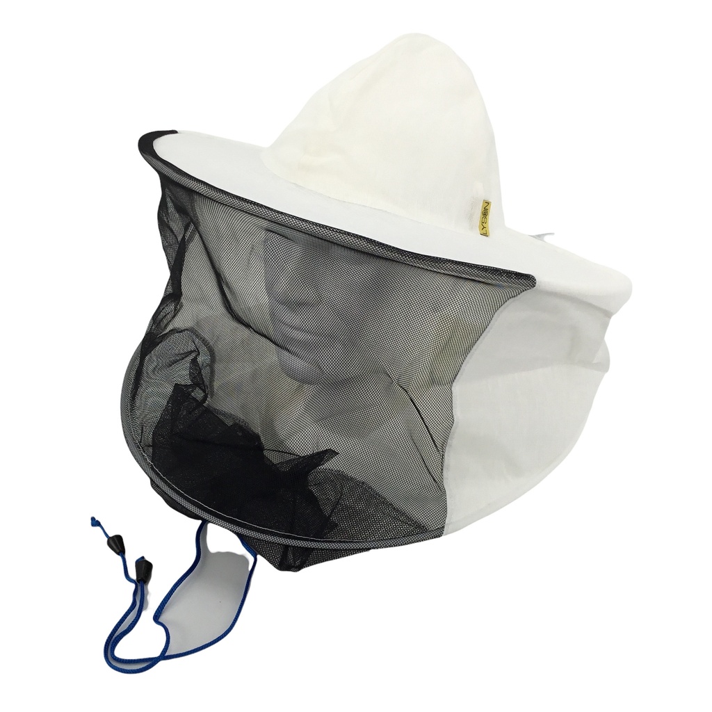 Chapeau voile d'apiculteur avec toile arrière