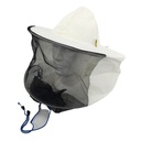 Chapeau voile d'apiculteur avec toile arrière